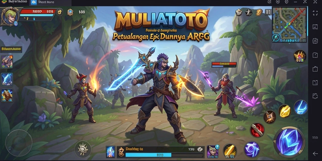 Tampilan menakjubkan dari pertempuran seru di MULIATOTO.