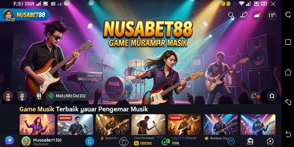 Tampilan gameplay NUSABET88 yang menarik dan interaktif.