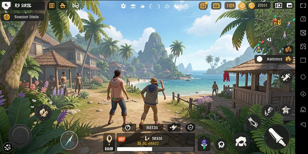 Screenshot gameplay dari RR33 menunjukkan interaksi dan petualangan menarik dalam dunia Simulation.