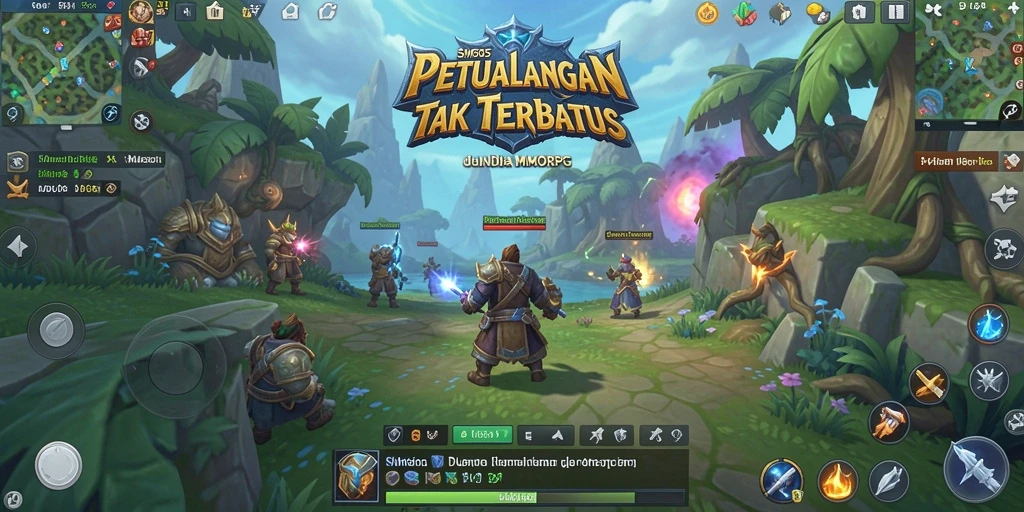 Tampilan menakjubkan dari dunia petualangan SM605.